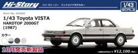 HS390　1/43 Toyota CELICA SS-Ⅱ (1993) 台座プレート年式にミスがございました。
